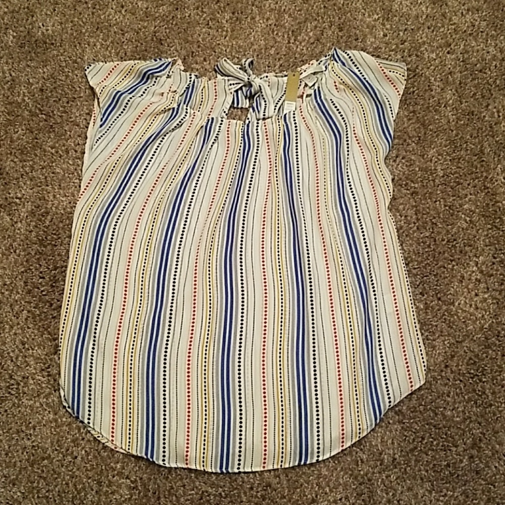Lauren Conrad LC Multi colored shirt